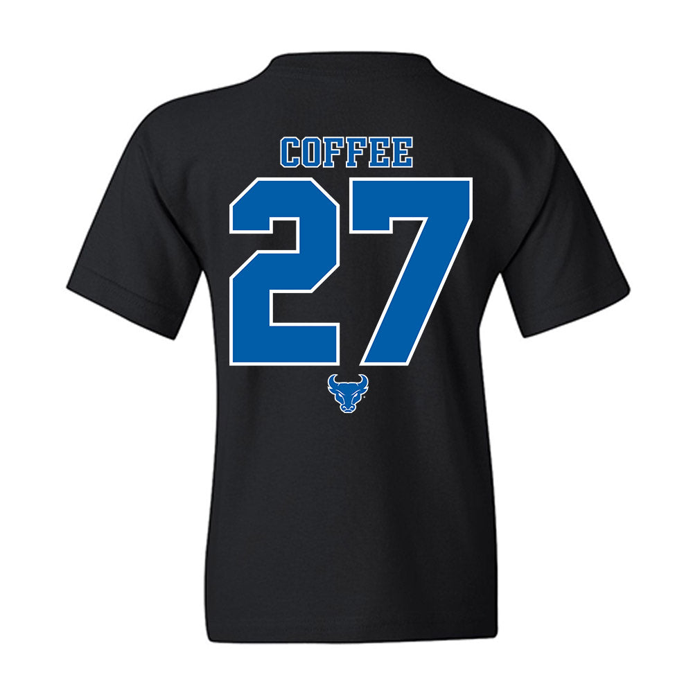 Buffalo - NCAA Football : Davion Coffee - Youth T-Shirt-3