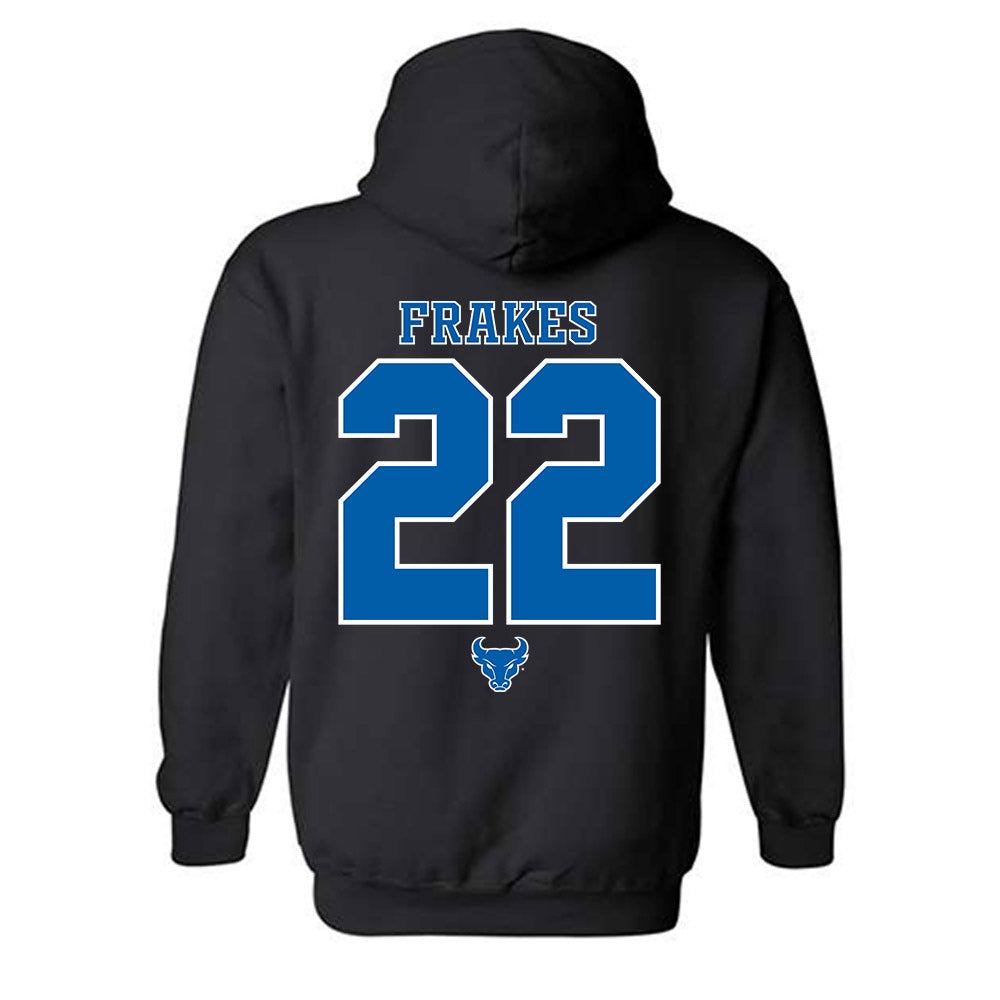 Buffalo - NCAA Men's Basketball : JJ Frakes - Classic Shersey Hooded Sweatshirt-1