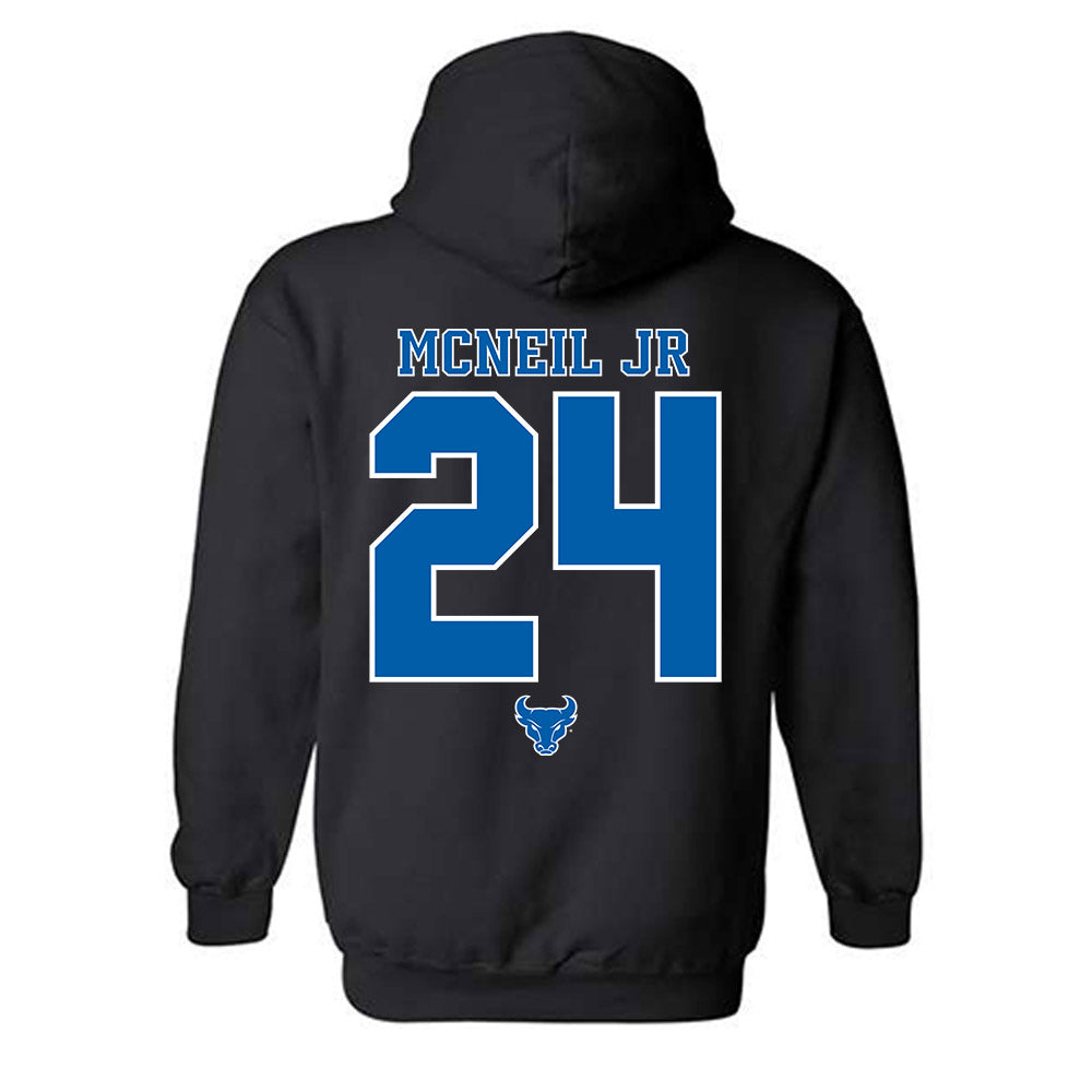 Buffalo - NCAA Football : James McNeil Jr - Classic Shersey Hooded Sweatshirt-2