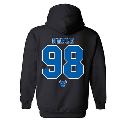 Buffalo - NCAA Football : Mason Naple - Classic Shersey Hooded Sweatshirt-2