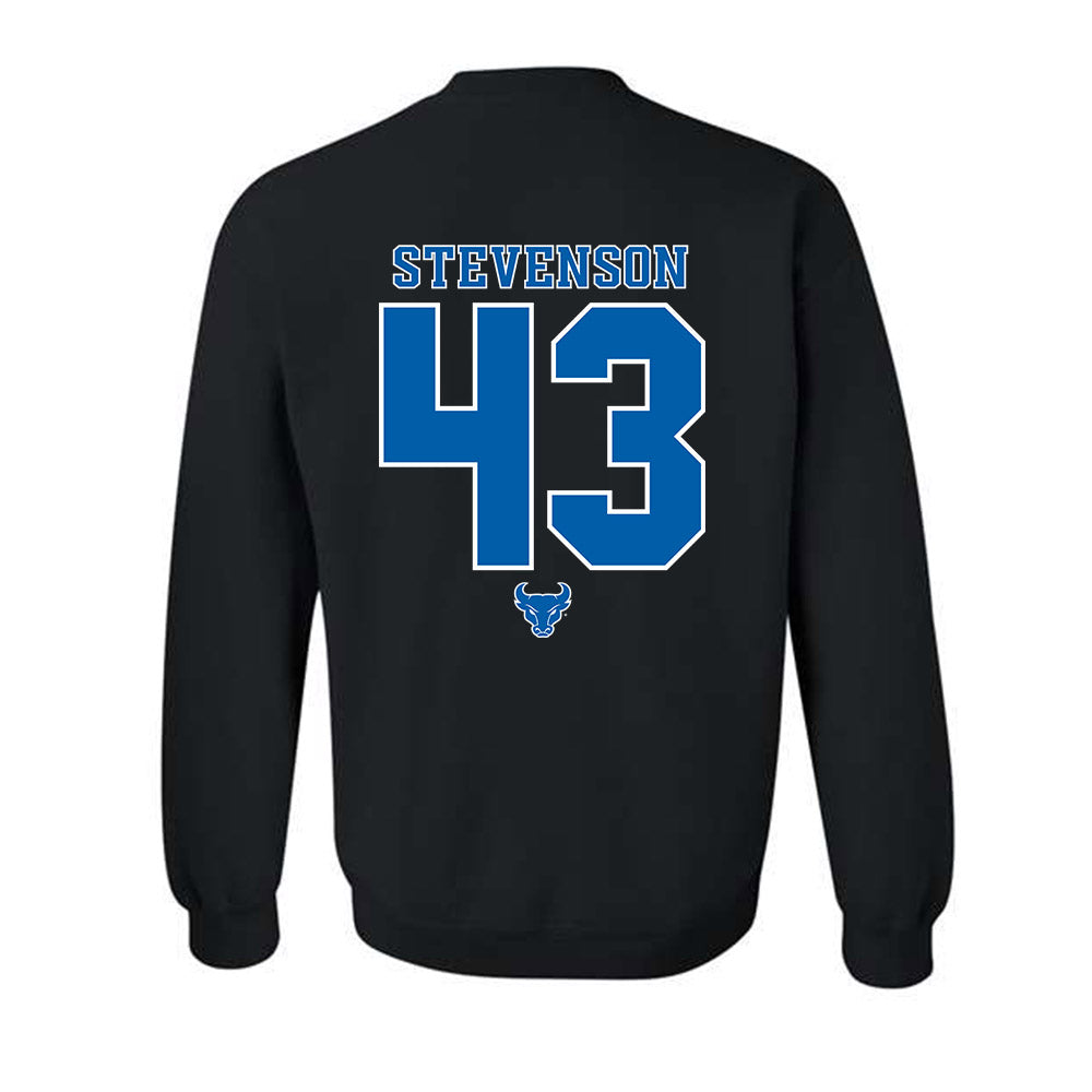 Buffalo - NCAA Football : Xair Stevenson - Crewneck Sweatshirt-3