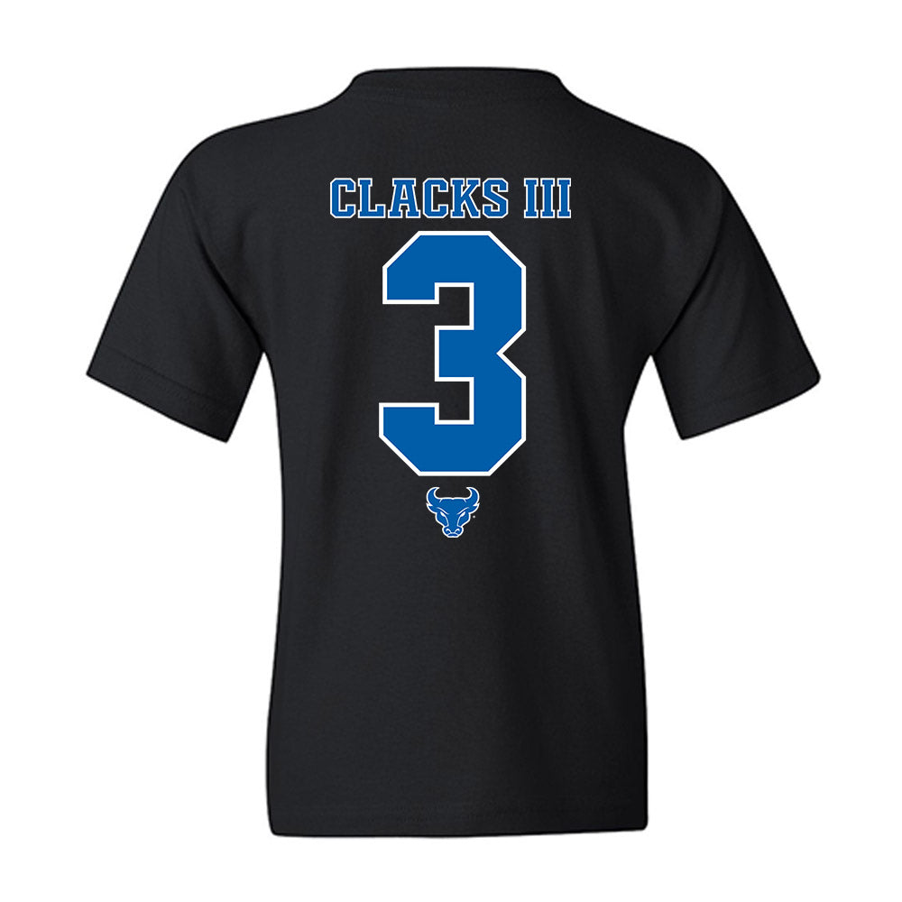Buffalo - NCAA Football : Pat Clacks III - Classic Shersey Youth T-Shirt-2