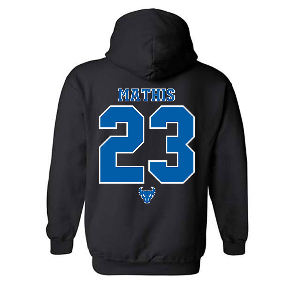 Buffalo - NCAA Football : Devare Mathis - Hooded Sweatshirt-2