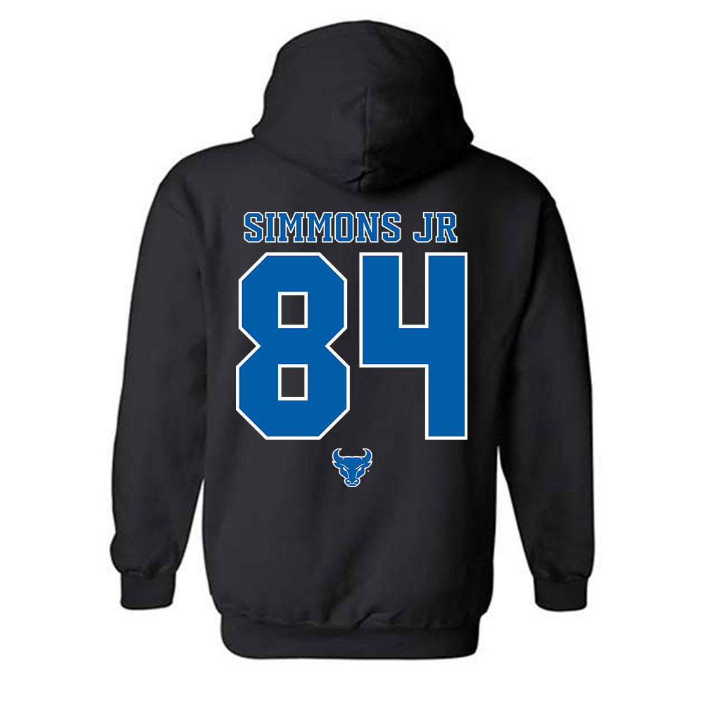Buffalo - NCAA Football : Tyrell Simmons Jr - Classic Shersey Hooded Sweatshirt-2