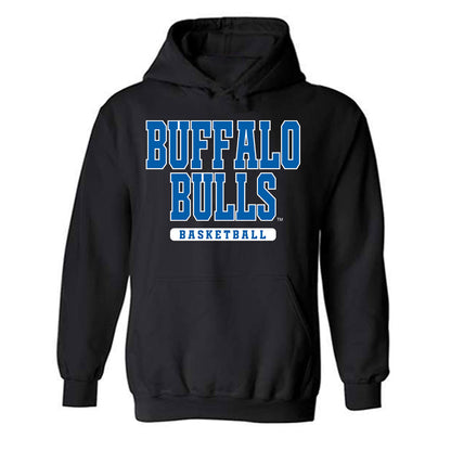 Buffalo - NCAA Men's Basketball : JJ Frakes - Classic Shersey Hooded Sweatshirt-0