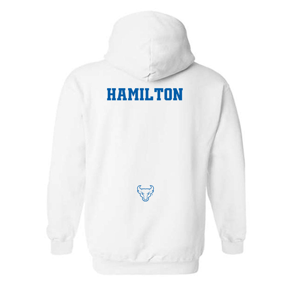 Buffalo - NCAA Women's Track & Field : Faith Hamilton - Classic Shersey Hooded Sweatshirt-1