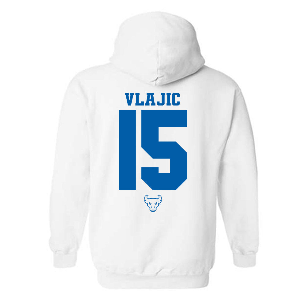Buffalo - NCAA Men's Basketball : Aleksa Vlajic - Hooded Sweatshirt-1