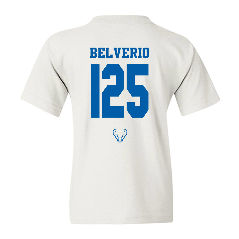 Buffalo - NCAA Wrestling : Zachary Belverio - Classic Shersey Youth T-Shirt-1