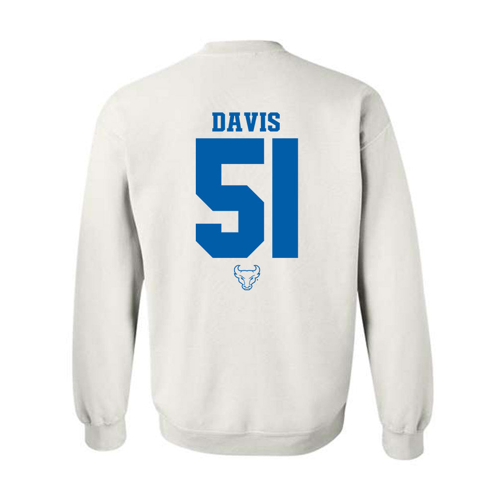 Buffalo - NCAA Football : Tyrone Davis - Crewneck Sweatshirt-1