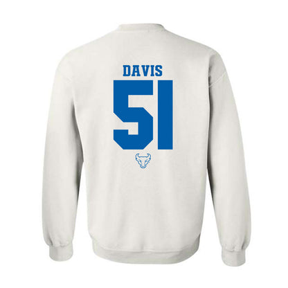 Buffalo - NCAA Football : Tyrone Davis - Crewneck Sweatshirt-1