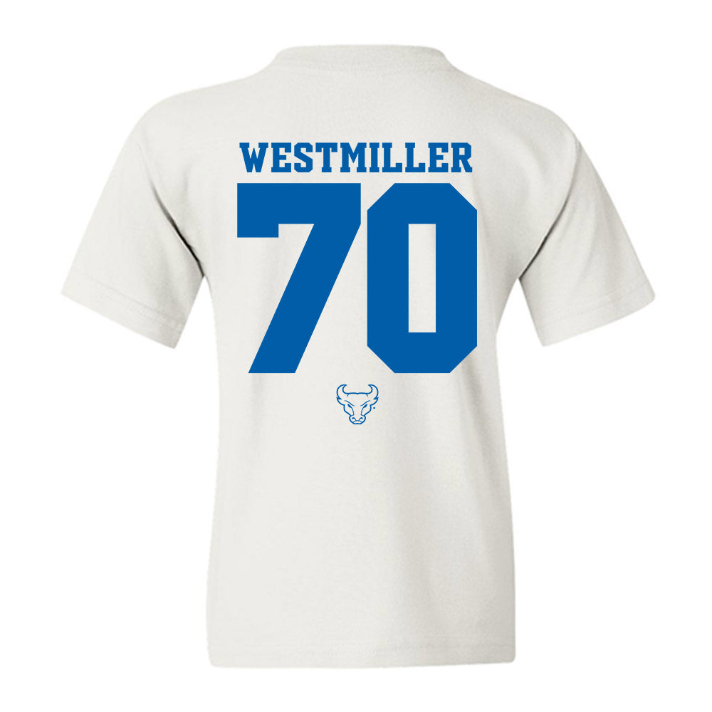 Buffalo - NCAA Football : Robbie Westmiller - Youth T-Shirt-1