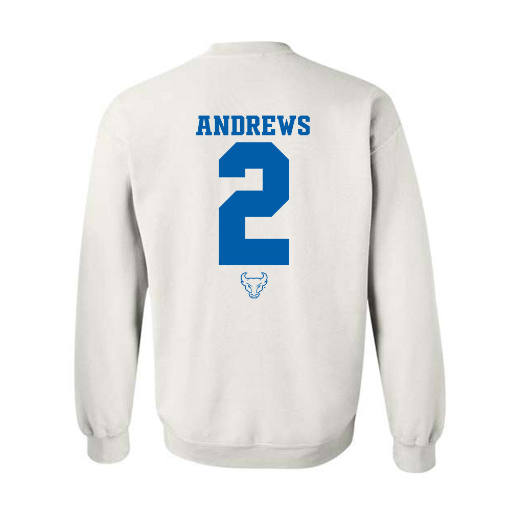 Buffalo - NCAA Football : Jaylen Andrews - Classic Shersey Crewneck Sweatshirt-1