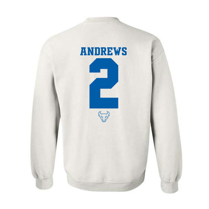 Buffalo - NCAA Football : Jaylen Andrews - Classic Shersey Crewneck Sweatshirt-1