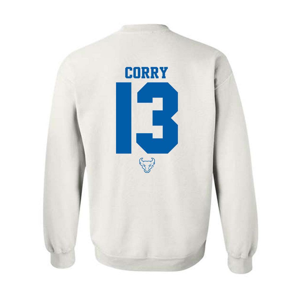 Buffalo - NCAA Women's Basketball : Ella Corry - Crewneck Sweatshirt-1