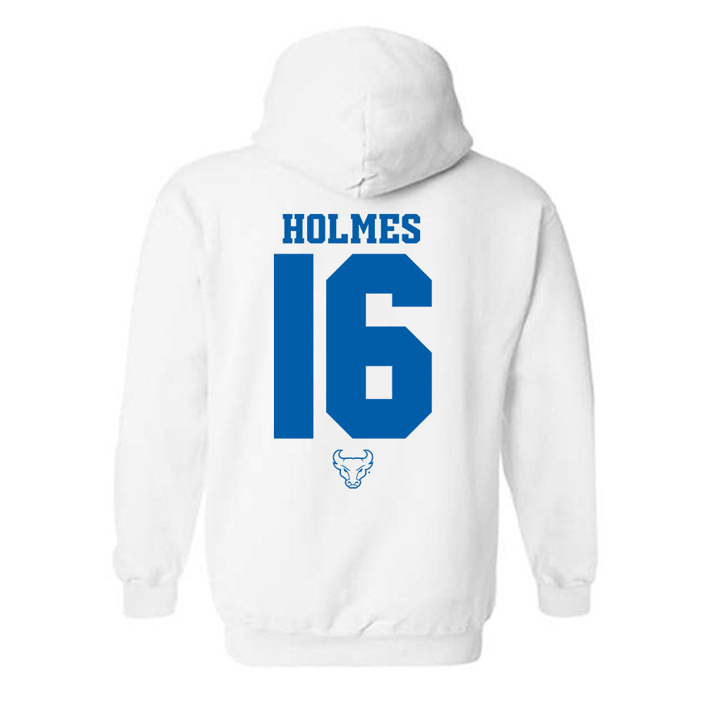 Buffalo - NCAA Football : Elijah Holmes - Classic Shersey Hooded Sweatshirt-1