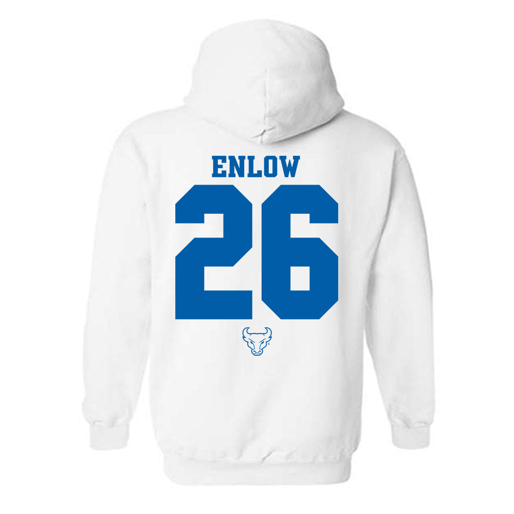 Buffalo - NCAA Football : Chase Enlow - Classic Shersey Hooded Sweatshirt-1