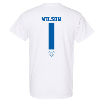 Buffalo - NCAA Women's Basketball : Asia Wilson - Classic Shersey T-Shirt-1