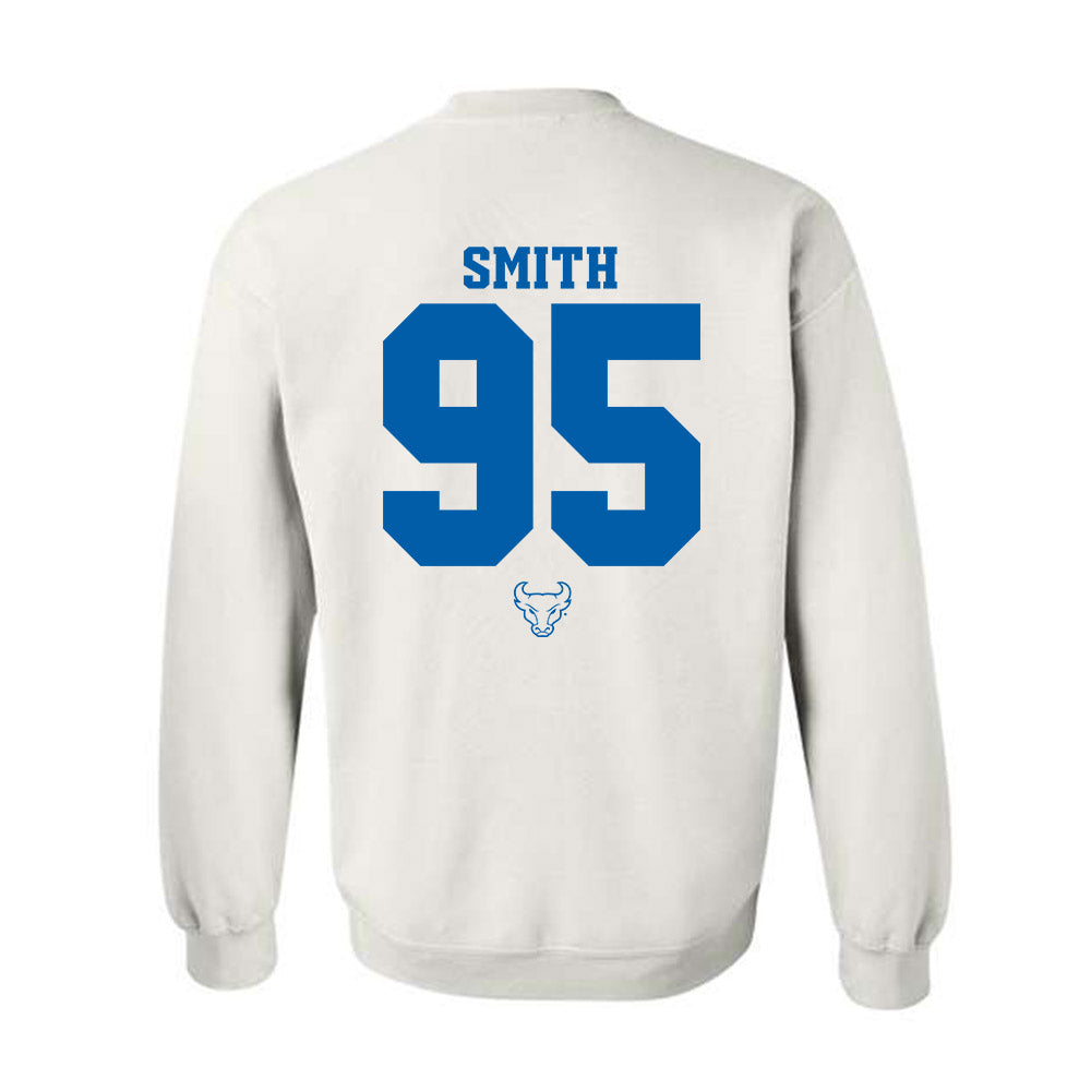 Buffalo - NCAA Football : Stantavious Smith - Classic Shersey Crewneck Sweatshirt-1