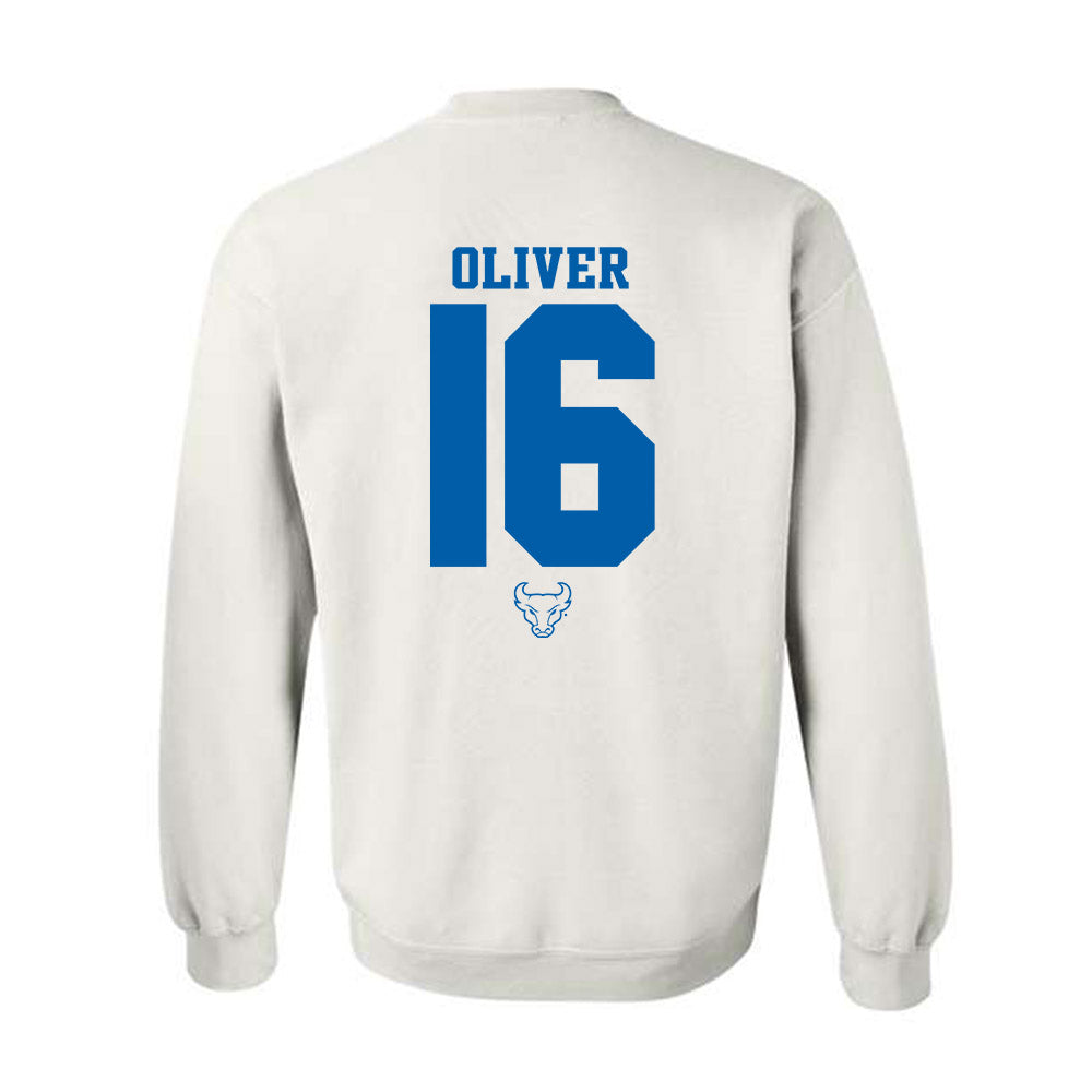 Buffalo - NCAA Football : Caleb Oliver - Classic Shersey Crewneck Sweatshirt-1