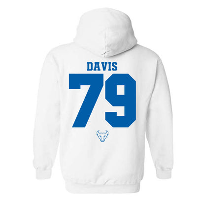 Buffalo - NCAA Football : Cameron Davis - Classic Shersey Hooded Sweatshirt-1