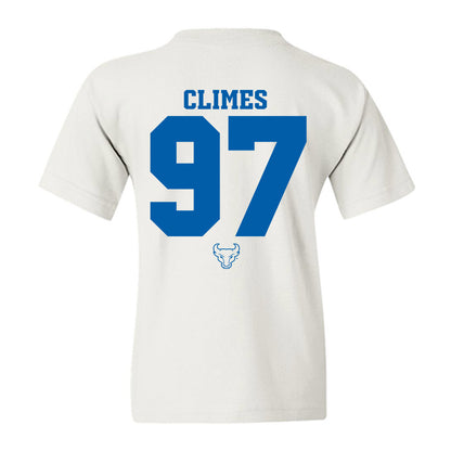 Buffalo - NCAA Football : Christopher Climes - Classic Shersey Youth T-Shirt-1