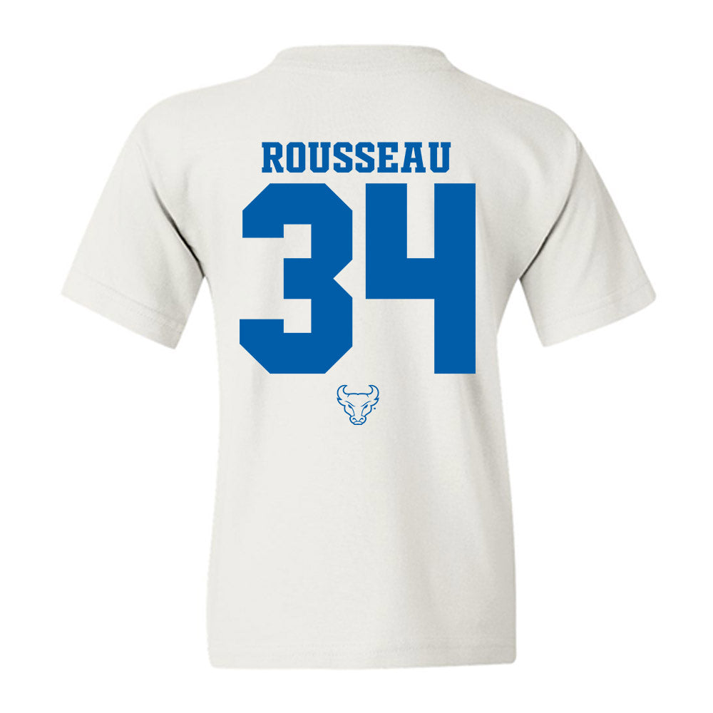 Buffalo - NCAA Football : Jonathan Rousseau - Youth T-Shirt-1