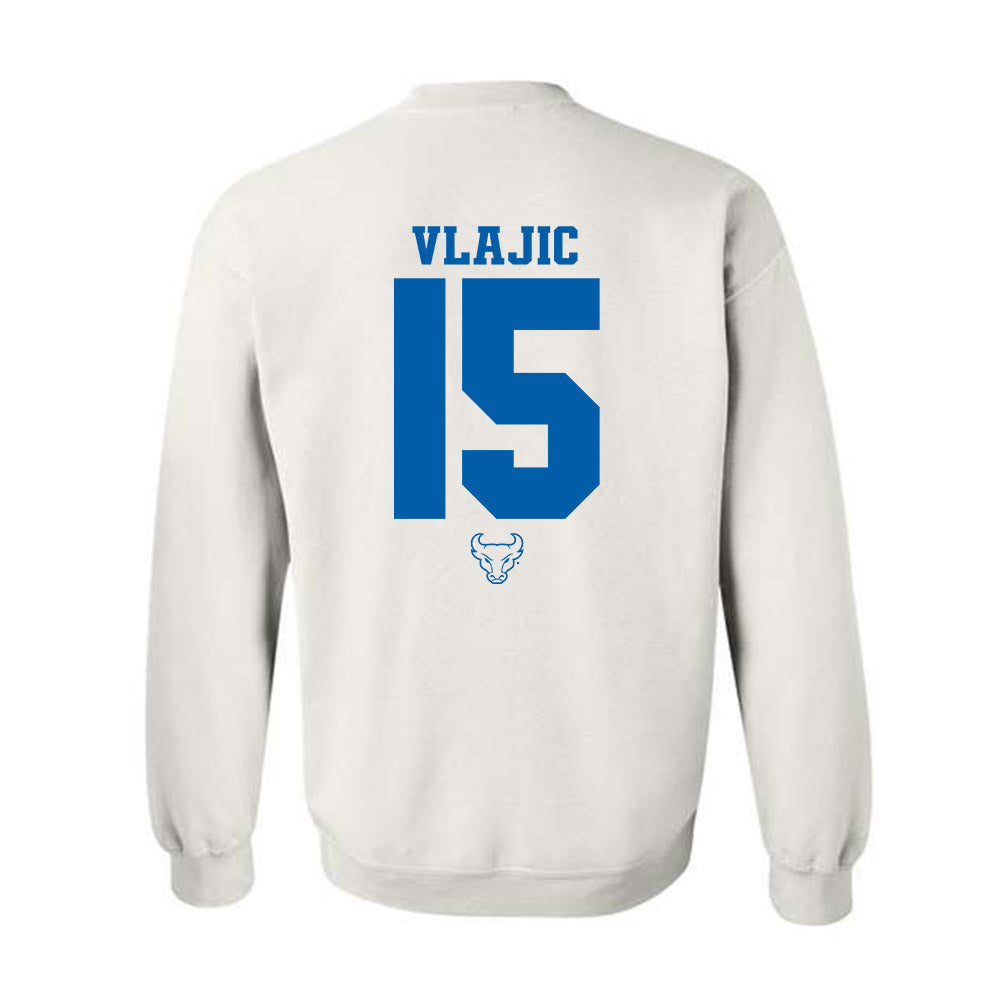 Buffalo - NCAA Men's Basketball : Aleksa Vlajic - Crewneck Sweatshirt-1