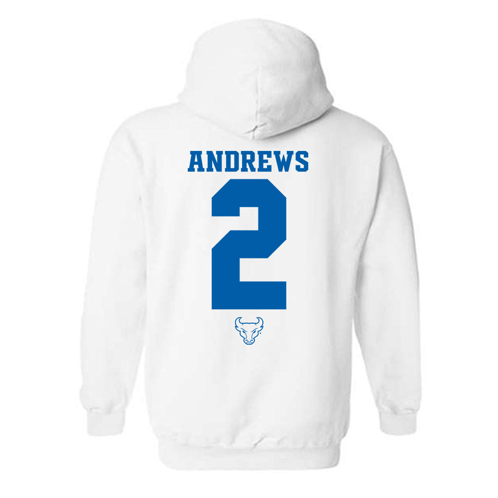 Buffalo - NCAA Football : Jaylen Andrews - Classic Shersey Hooded Sweatshirt-1
