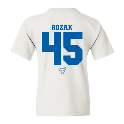 Buffalo - NCAA Football : Stone Rozak - Classic Shersey Youth T-Shirt-1