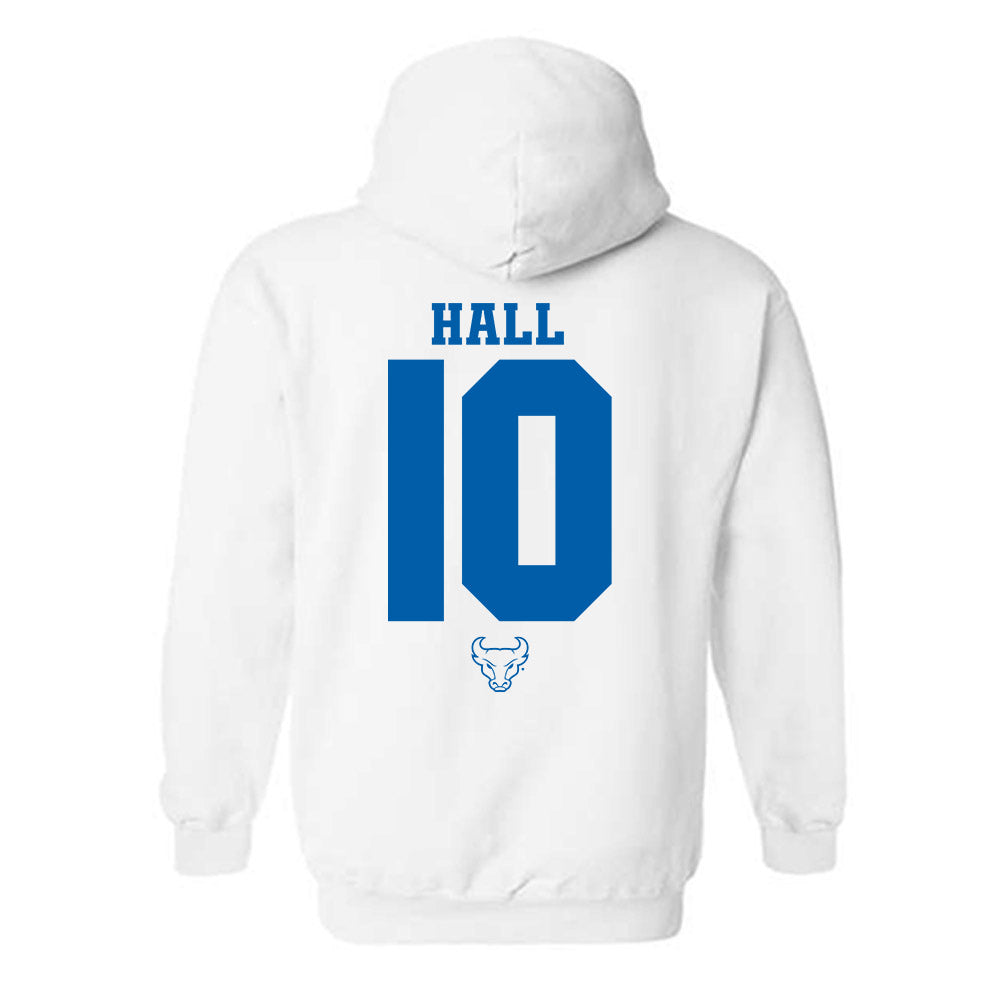 Buffalo - NCAA Women's Basketball : Kyleigh Hl Hall - Classic Shersey Hooded Sweatshirt-1