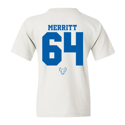 Buffalo - NCAA Football : Jake Merritt - Classic Shersey Youth T-Shirt-1
