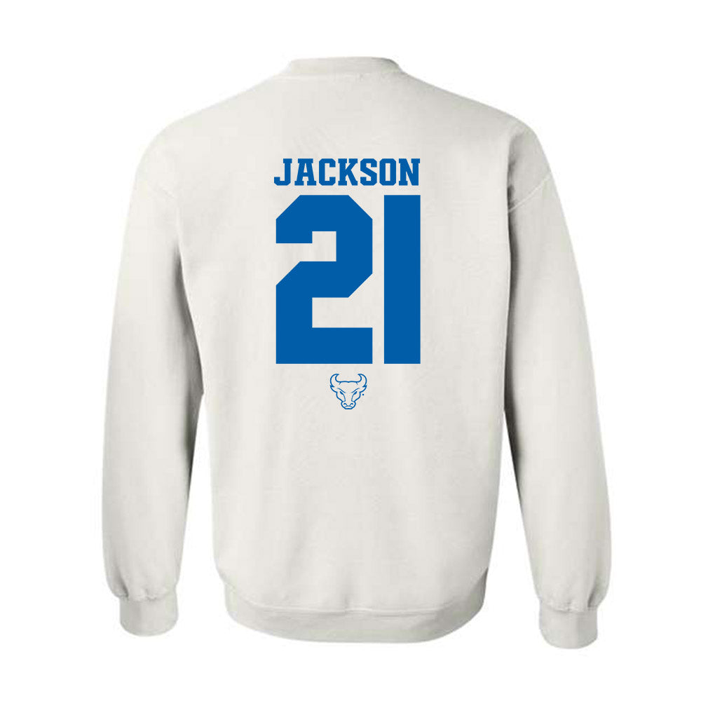 Buffalo - NCAA Women's Basketball : diann jackson - Crewneck Sweatshirt-1