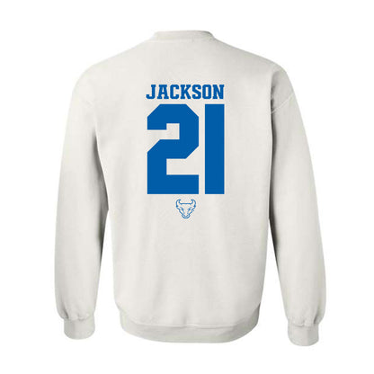 Buffalo - NCAA Women's Basketball : diann jackson - Crewneck Sweatshirt-1