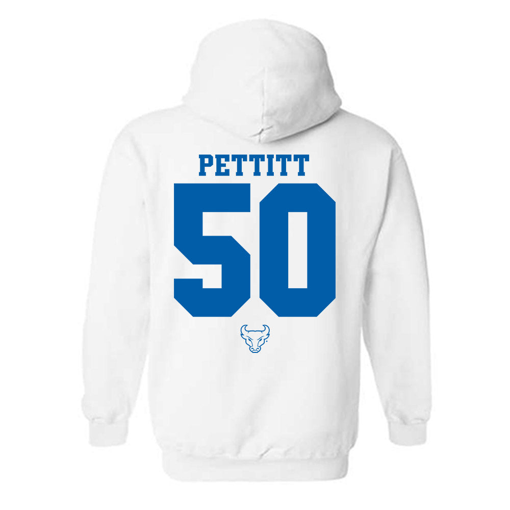 Buffalo - NCAA Football : Zach Pettitt - Classic Shersey Hooded Sweatshirt-1