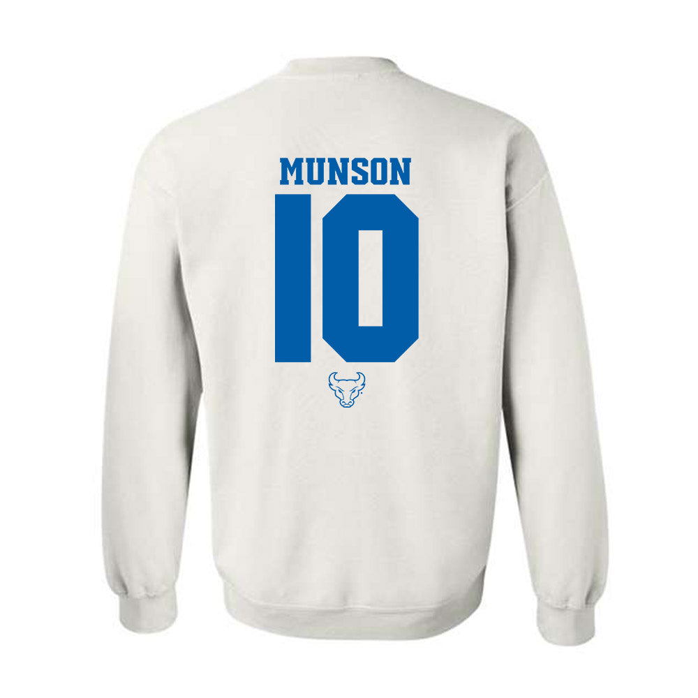 Buffalo - NCAA Football : Jamiere Munson - Classic Shersey Crewneck Sweatshirt-1