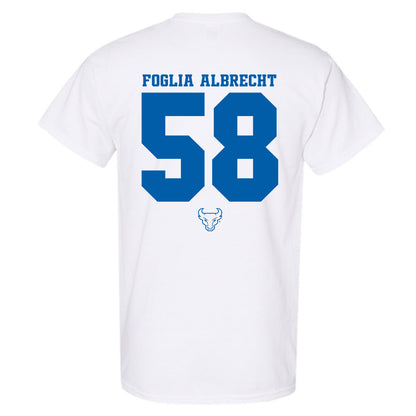 Buffalo - NCAA Football : Ben Foglia-Albrecht - Classic Shersey T-Shirt-1