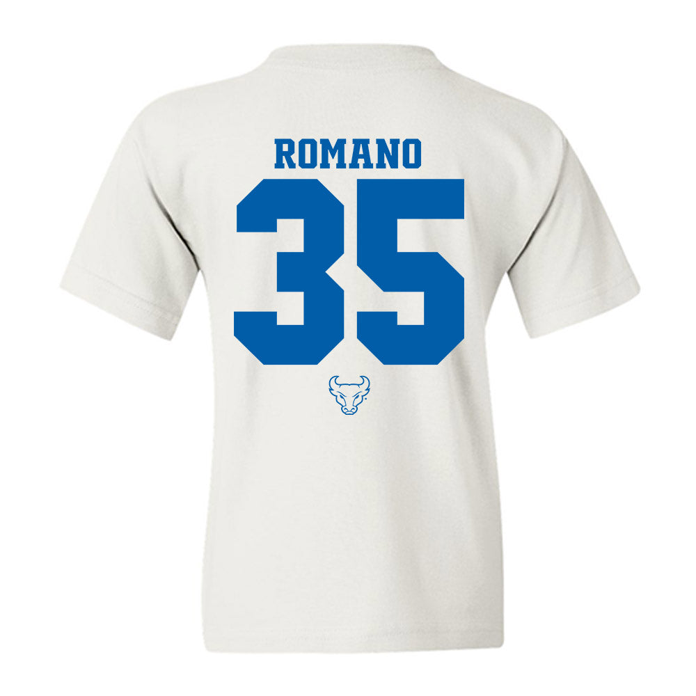 Buffalo - NCAA Men's Basketball : Evan Romano - Youth T-Shirt-1