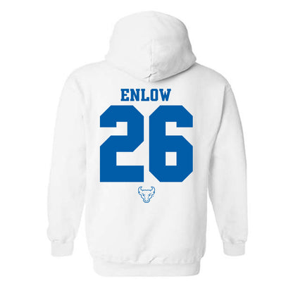 Buffalo - NCAA Football : Chase Enlow - Classic Shersey Hooded Sweatshirt-1