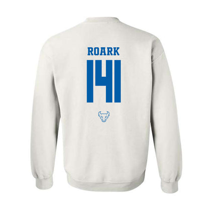 Buffalo - NCAA Wrestling : Tyler Roark - Crewneck Sweatshirt-1