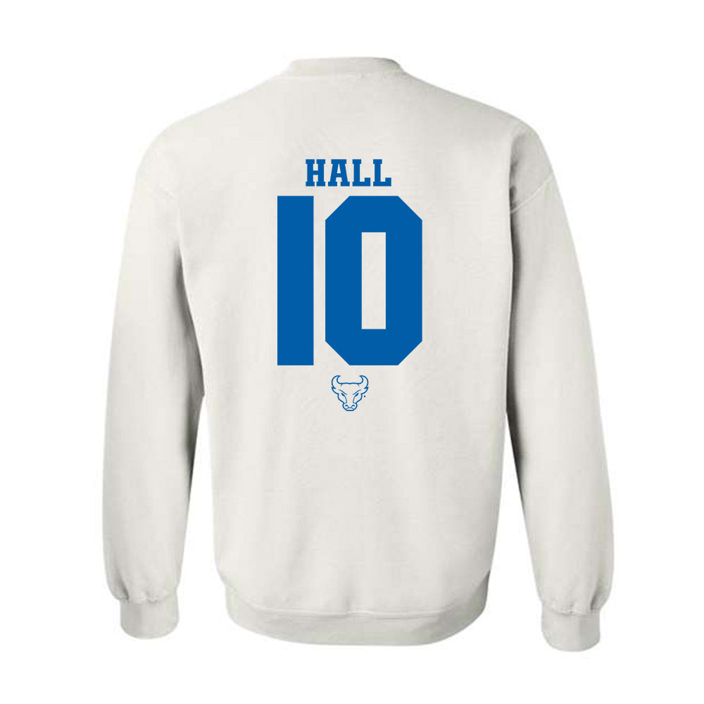 Buffalo - NCAA Women's Basketball : Kyleigh Hall - Crewneck Sweatshirt-1