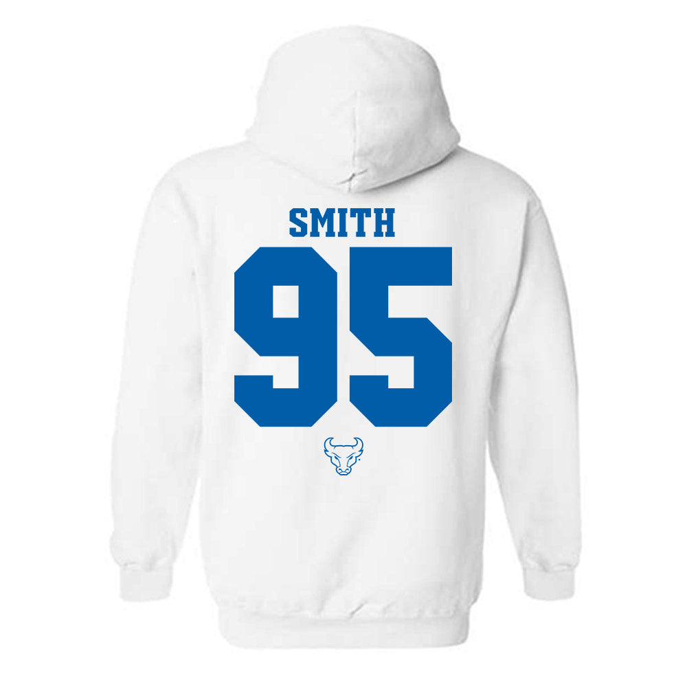 Buffalo - NCAA Football : Stantavious Smith - Classic Shersey Hooded Sweatshirt-1