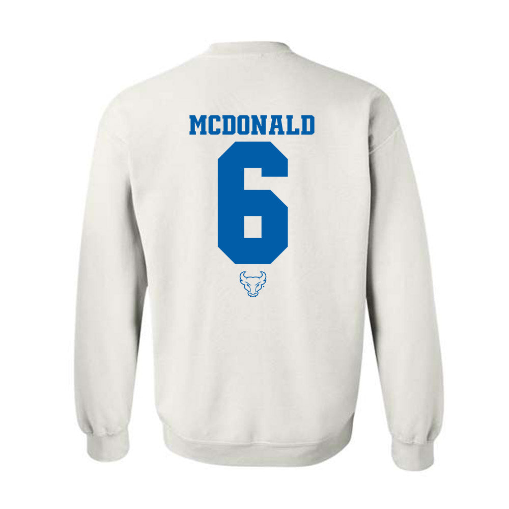 Buffalo - NCAA Women's Soccer : Ella McDonald - Classic Shersey Crewneck Sweatshirt-1