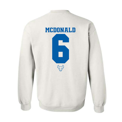 Buffalo - NCAA Women's Soccer : Ella McDonald - Classic Shersey Crewneck Sweatshirt-1