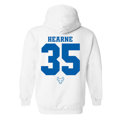 Buffalo - NCAA Women's Basketball : Layla Hearne - Classic Shersey Hooded Sweatshirt-1