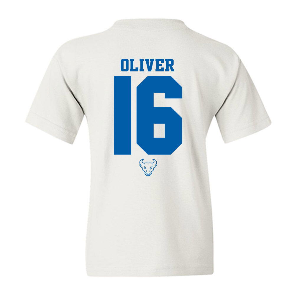 Buffalo - NCAA Football : Caleb Oliver - Classic Shersey Youth T-Shirt-1