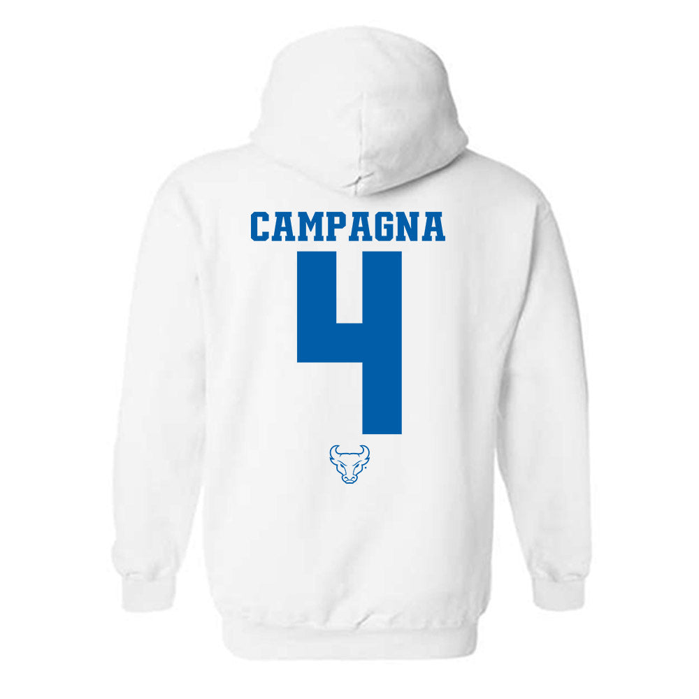 Buffalo - NCAA Women's Volleyball : Hailey Campagna - Classic Shersey Hooded Sweatshirt-1