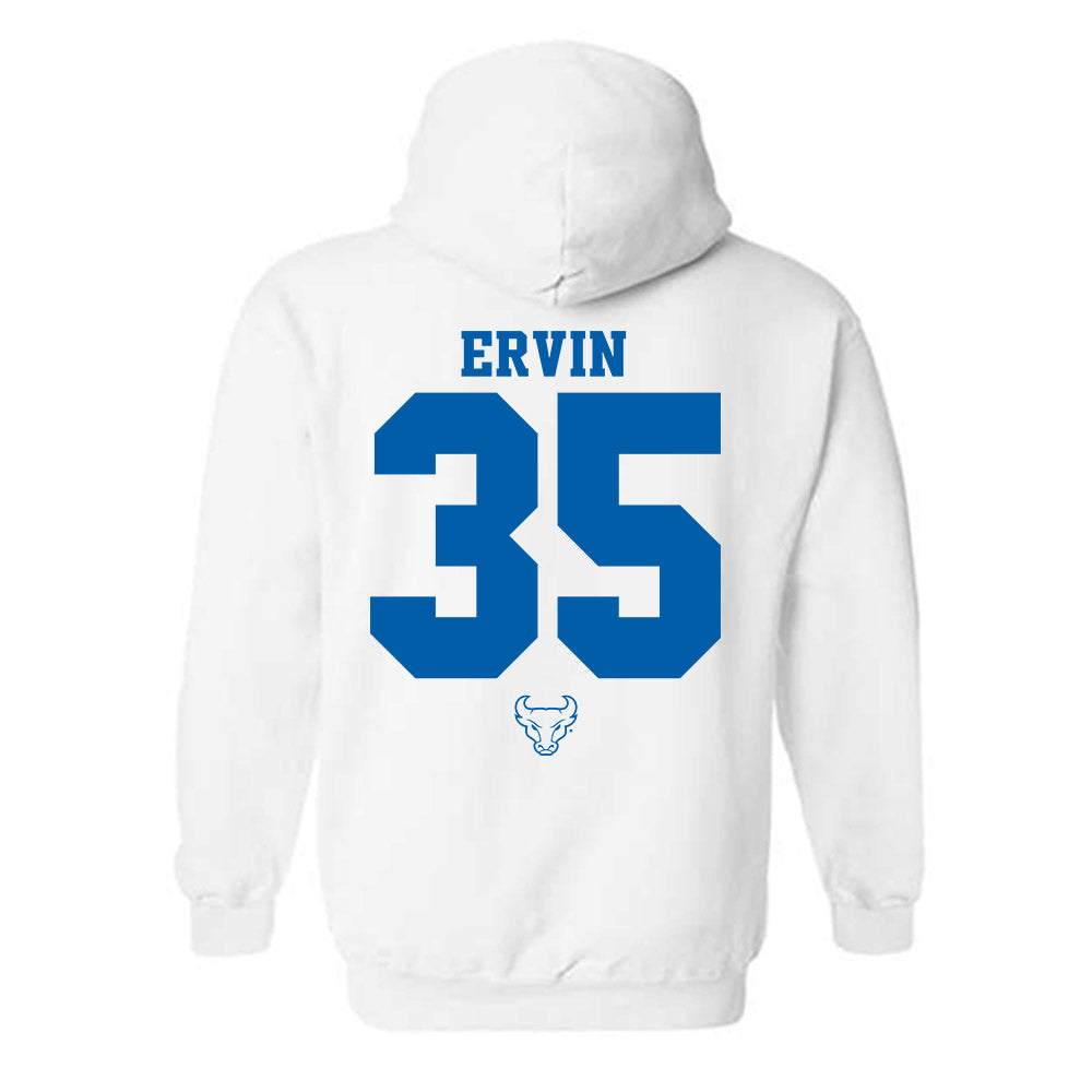 Buffalo - NCAA Football : Malachi Ervin - Classic Shersey Hooded Sweatshirt-1