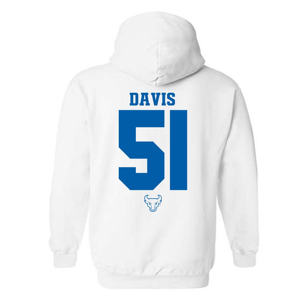 Buffalo - NCAA Football : Tyrone Davis - Hooded Sweatshirt-1