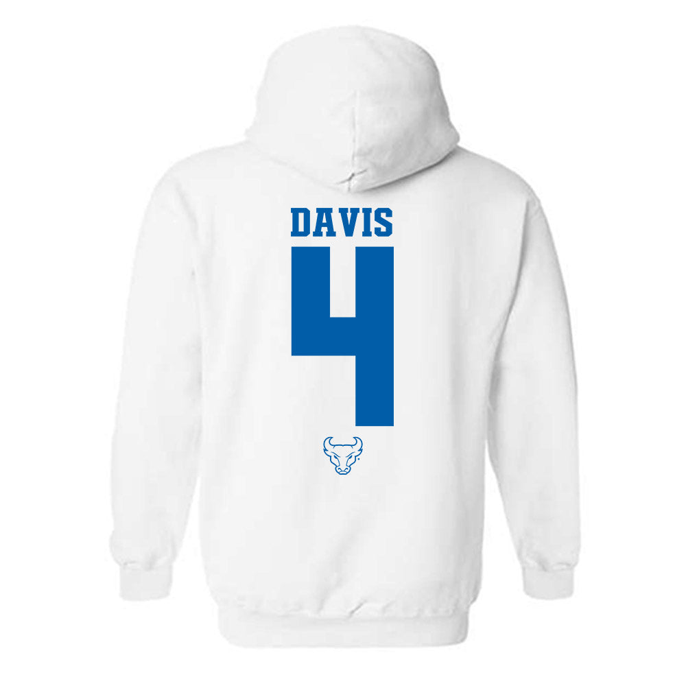 Buffalo - NCAA Football : Ronnell Davis - Classic Shersey Hooded Sweatshirt-1