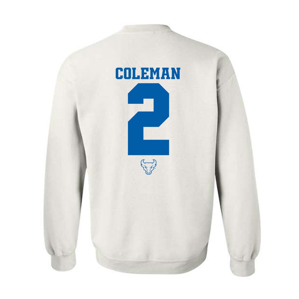 Buffalo - NCAA Women's Basketball : Anaya Coleman - Crewneck Sweatshirt-1